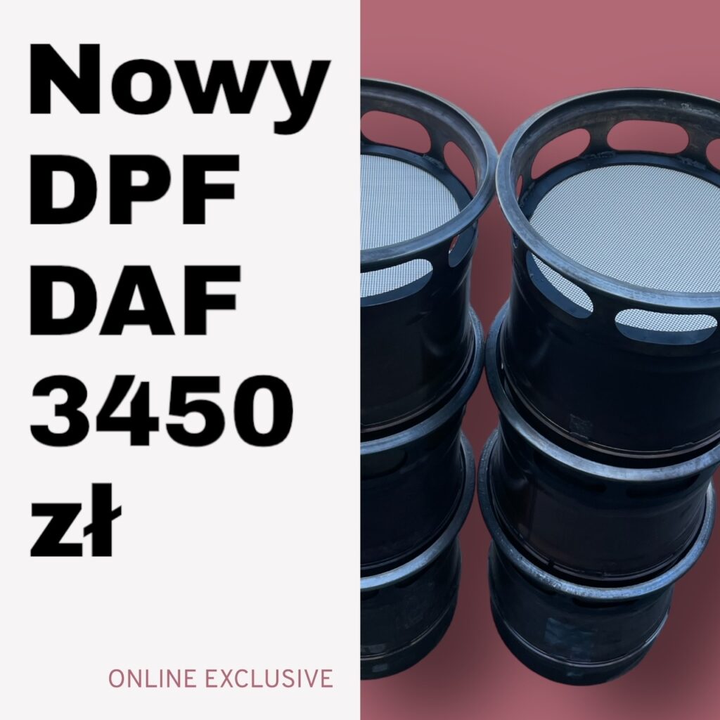Pęknięty DPF DAF 106 LIFT Kraków