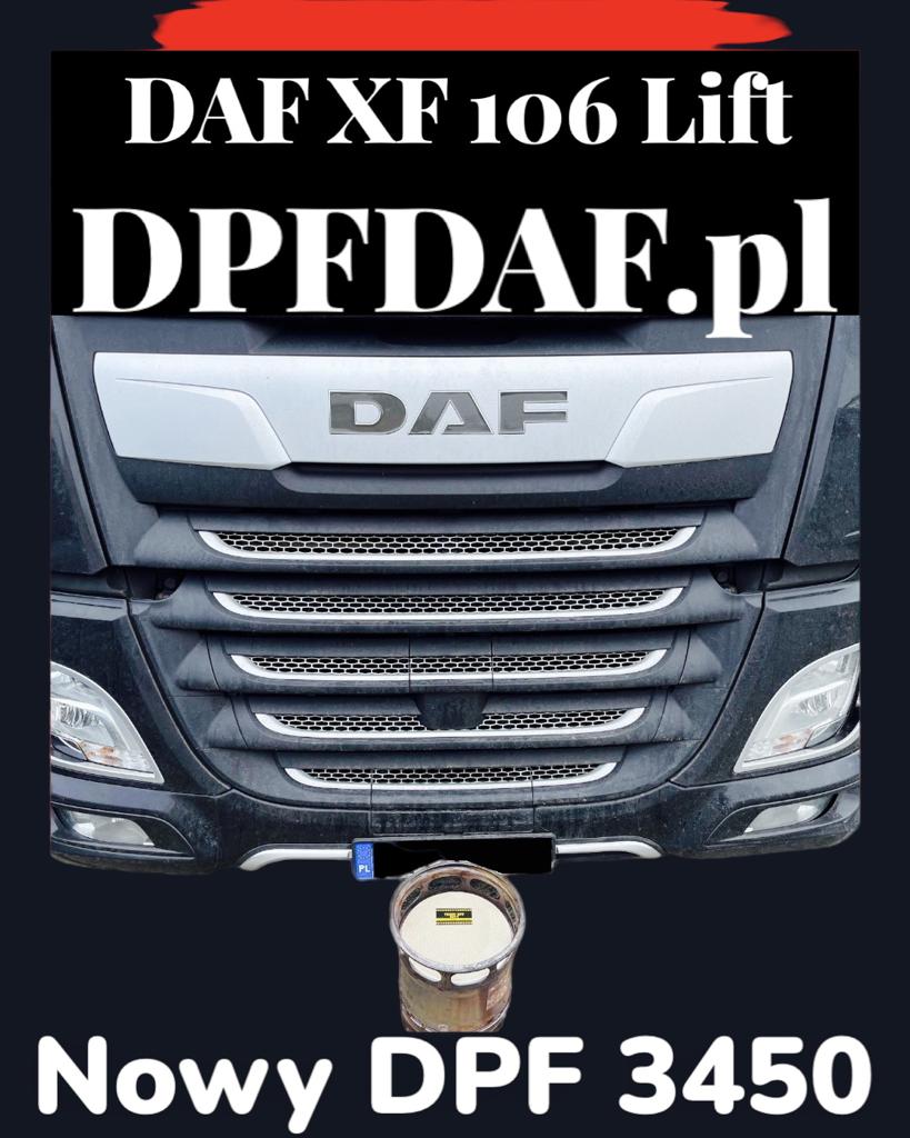 DPF DAF 106 czujnik różnicy ciśnień